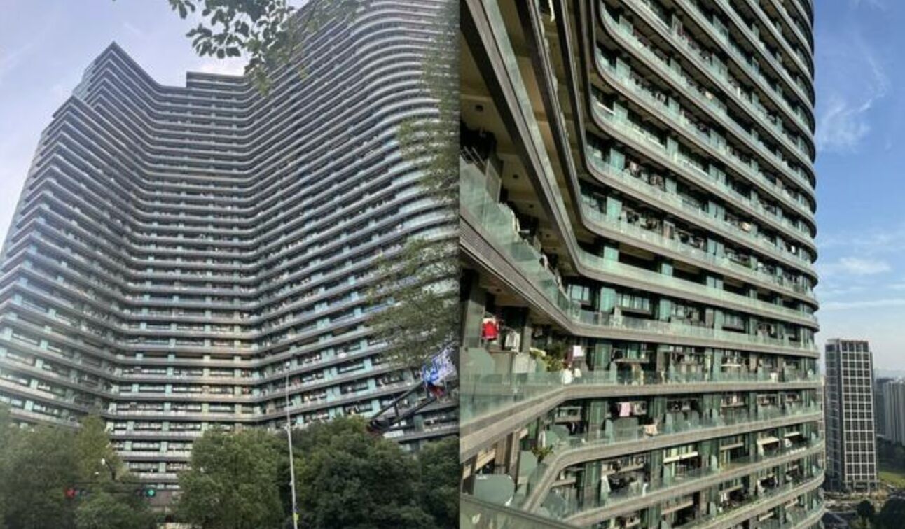 ▲杭州知名網紅大樓「麗晶國際大廈」。(圖/翻攝科創板日報)