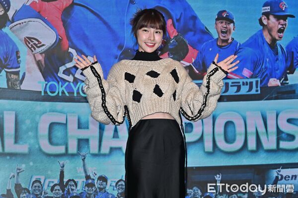 ▲▼峮峮出席12強紀錄片《冠軍之路》記者會。(圖/記者李毓康攝)