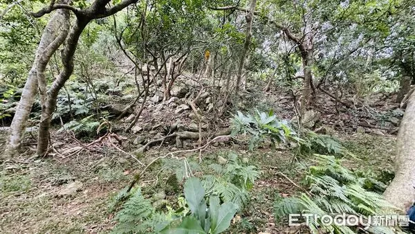 ▲▼落支煙部落及建築遺構。(圖/太管處提供,下同)