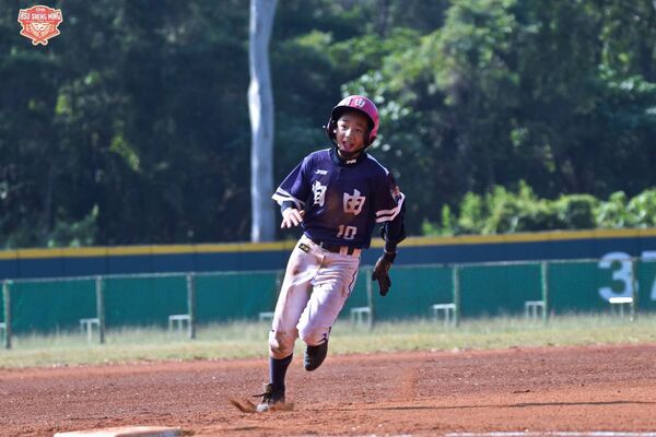 ▲楊恩宥有一雙快腿。(圖/徐生明棒球發展協會提供)