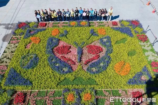 ▲2025埔里花卉展暨南投花卉嘉年華於11月22日登場。(圖/埔里鎮公所提供,下同)