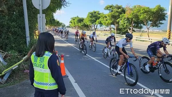 ▲台東關山警全力護航2025全國自由車公路錦標賽。(圖/記者楊晨東翻攝)