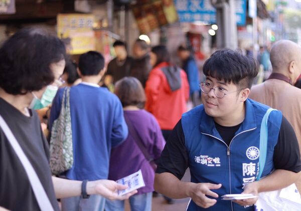 ▲▼前國民黨青年部主任、國民黨台北市議員擬參選人陳冠安。(圖/翻攝自臉書/陳冠安)