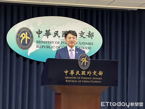 ▲▼外交部發言人兼公眾會執行長蕭光偉。(圖/記者詹詠淇攝)