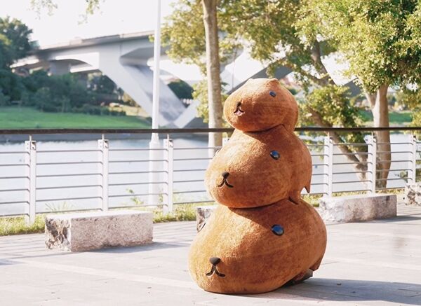▲水豚君人偶。(圖/新北市觀旅局提供)