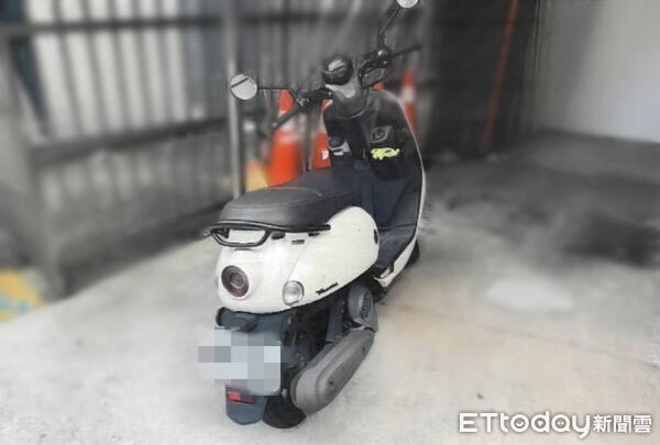 ▲陳男貪圖方便騎乘他人機車,遭警方依竊盜罪嫌函送法辦。(圖/記者張君豪翻攝)