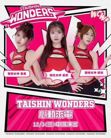 ▲戰神12月主場《Merry ChristMARS》 ,點亮最潮冬夜、12月3日Taishin Wonders蔓妮、黑黑與顗安將帶來中場演出。(圖/戰神提供)