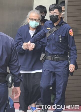 ▲▼台北地院25日審理精舍命案,提訊在押的王薀(王江鎮)出庭。(圖/記者黃哲民攝)