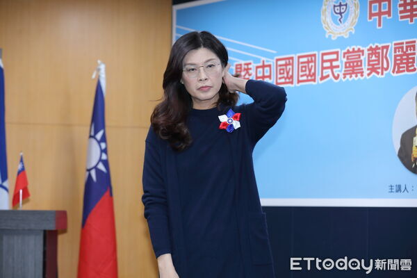 ▲▼新任國民黨主席鄭麗文。(圖/記者湯興漢攝)