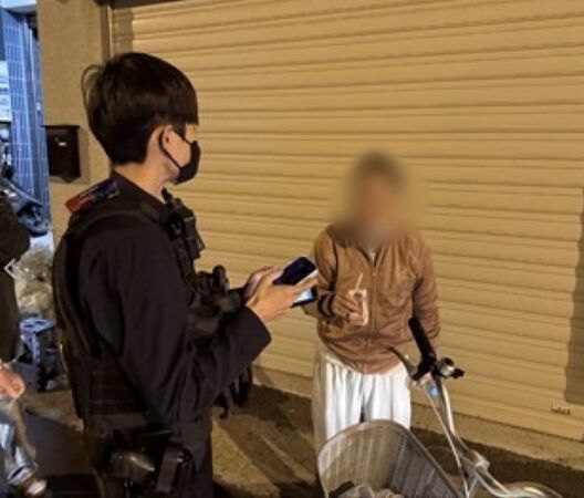 ▲鹿港阿公領普發現金迷航騎單車到彰化市遶了9小時。(圖/警方提供)