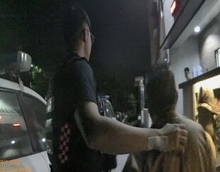 ▲鹿港阿公領普發現金迷航騎單車到彰化市遶了9小時。(圖/警方提供)