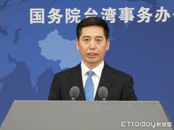 ▲▼大陸國台辦發言人彭慶恩20251126。(圖/記者陳冠宇攝)