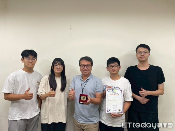 ▲崑山科大在2025 IIIC國際創新發明競賽奪下6金3銀佳績,展現研發能量。(記者林東良翻攝,下同)