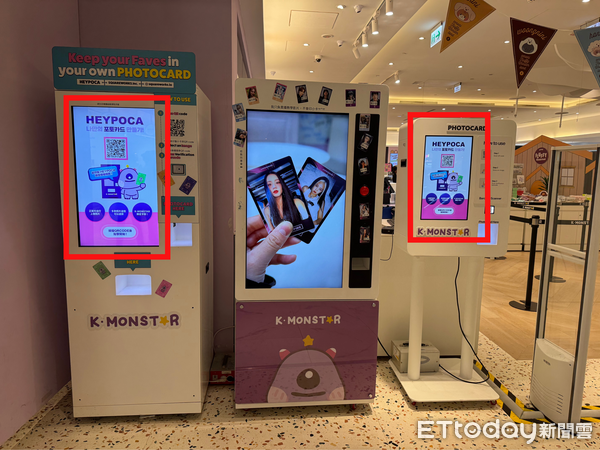 ▲2025年度人氣票選韓星TOP1獲小卡機廣告應援。(圖/記者劉宜庭攝)