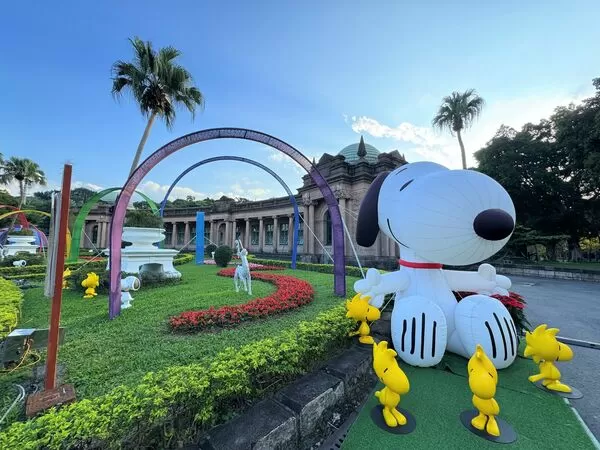 ▲台北「公館聖誕季」今年「史努比」和「糊塗塌客」驚喜現身自來水園區,11月29日開幕日全天免費入園。(圖/翻攝自自來水園區粉專及官網)