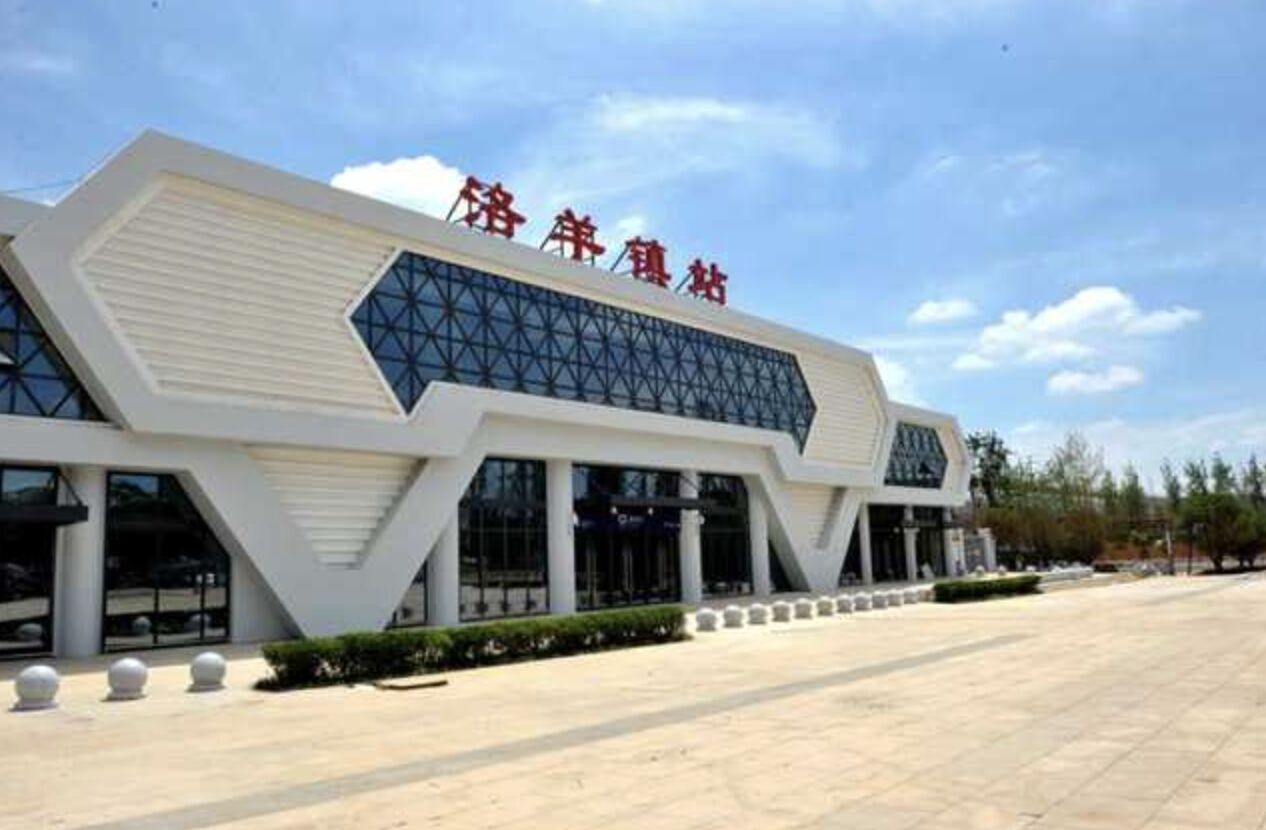 ▲洛羊鎮火車站。(圖/翻攝昆明火車站公眾號)