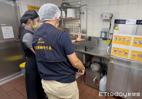 ▲麥當勞飲料杯害灼傷?食安處突擊稽查「4大項」結果出爐!。(圖/台中市食安處提供)