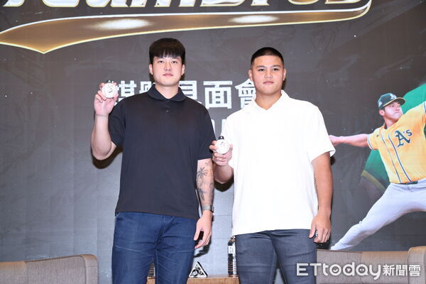 ▲▼ 旅美好手李灝宇,莊陳仲敖媒體見面會 -李灦宇,莊陳仲 。(圖/記者黃克翔攝)