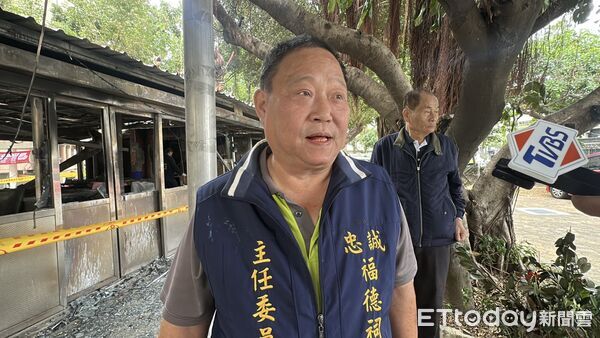 ▲▼台中27年土地公廟凌晨惡火燒成廢墟,竟是2名男孩蓄意縱火。(圖/記者許權毅攝,下同)