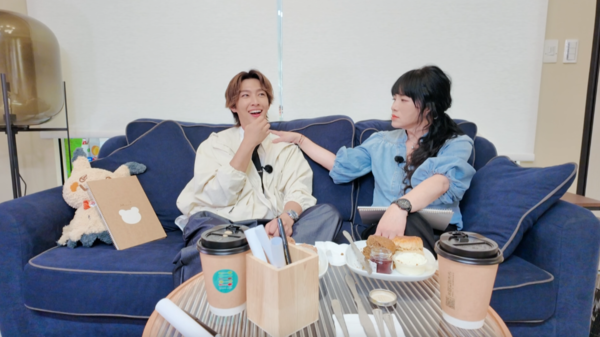 ▲▼唐綺陽作客炎亞綸網路節目。(圖/大浪娛樂提供)