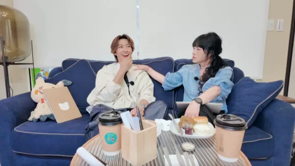 ▲▼唐綺陽作客炎亞綸網路節目。(圖/大浪娛樂提供)