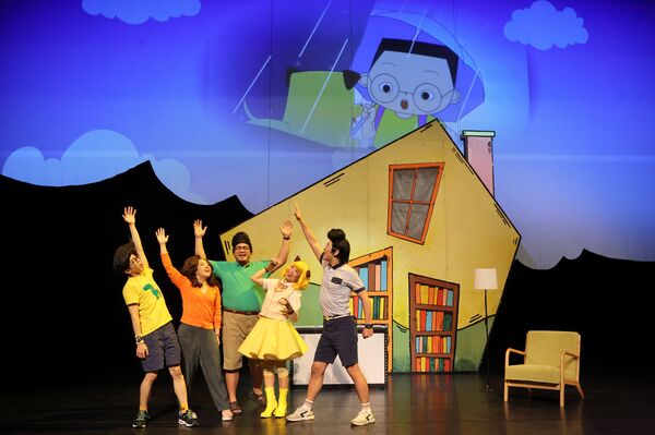 ▲親子音樂劇《阿甯咕的狗狗會說話 YA~》。(圖/夢田影像提供)