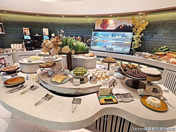 ▲▼台北老爺酒店 – Le Café 咖啡廳。(圖/部落客Darren蘋果樹旅遊玩樂誌授權提供)