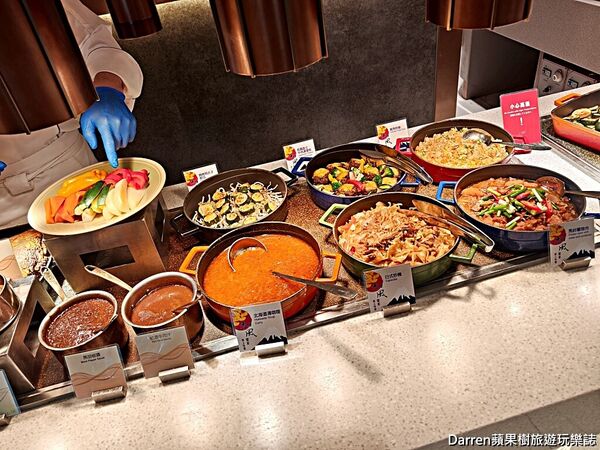 ▲▼台北老爺酒店 – Le Café 咖啡廳。(圖/部落客Darren蘋果樹旅遊玩樂誌授權提供)