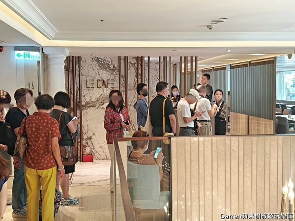 ▲▼台北老爺酒店 – Le Café 咖啡廳。(圖/部落客Darren蘋果樹旅遊玩樂誌授權提供)
