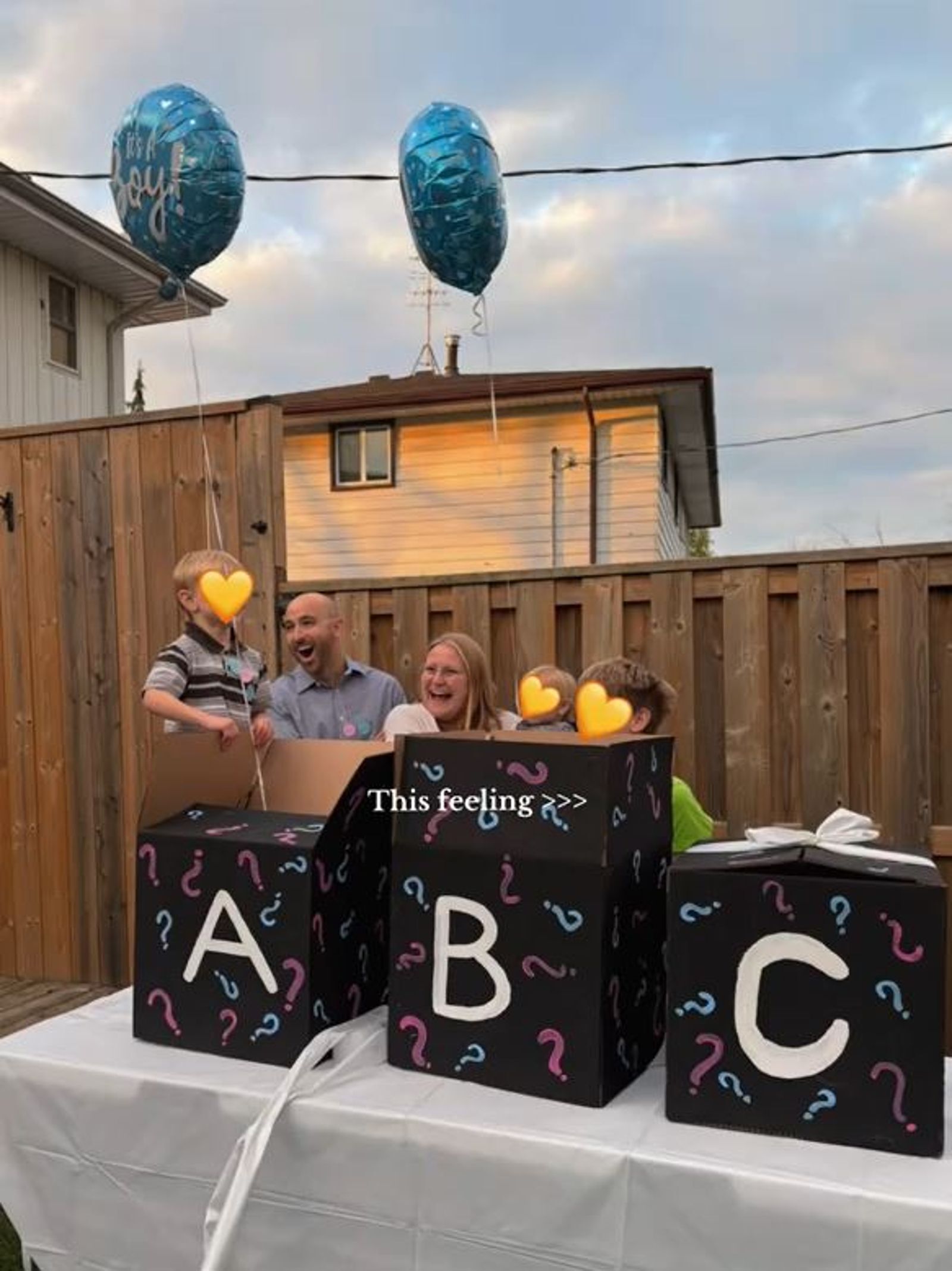 結果揭曉!三胞胎全是男孩。(翻攝Tiktok/@hmpk0912)