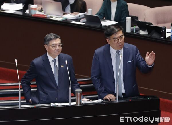 ▲▼行政院長卓榮泰、環境部長彭啟明接受質詢。(圖/記者湯興漢攝)