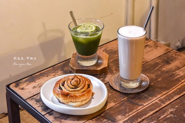 ▲▼台大公館「尖蚪」,隱身寶藏巖國際藝術村聚落的秘境咖啡!老屋空間飲料好喝。(圖/部落客周花花提供)