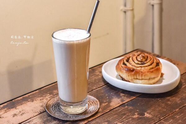 ▲▼台大公館「尖蚪」,隱身寶藏巖國際藝術村聚落的秘境咖啡!老屋空間飲料好喝。(圖/部落客周花花提供)