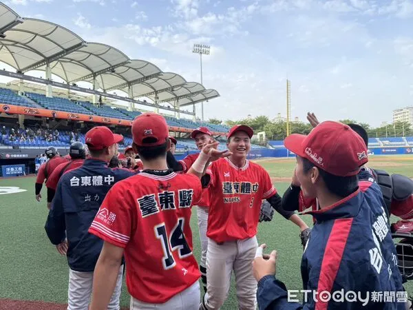 ▲臺東體中晉級黑豹旗4強。(圖/記者胡冠辰攝)