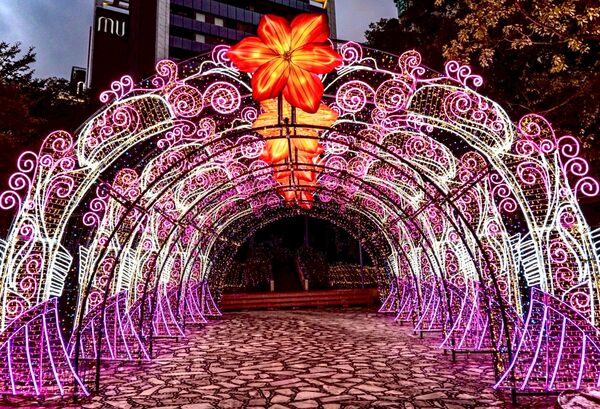 ▲▼礁溪溫泉燈花季。(圖/礁溪鄉公所提供)