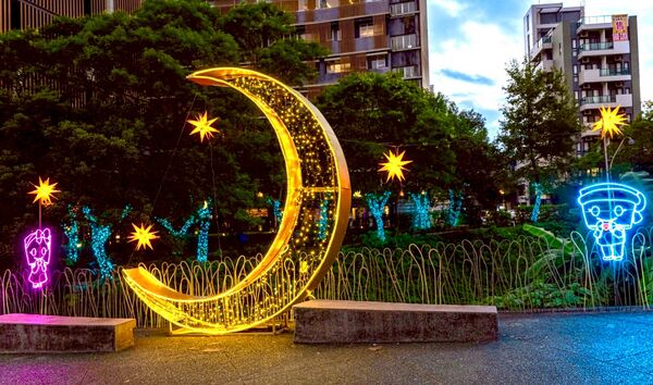 ▲▼礁溪溫泉燈花季。(圖/礁溪鄉公所提供)