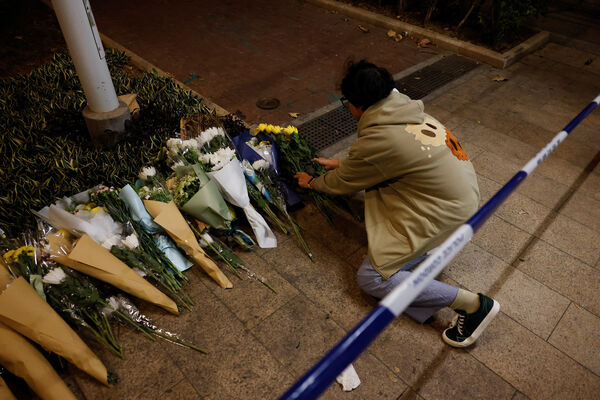 ▲▼香港宏福苑致命火災後的景象。(圖/路透)