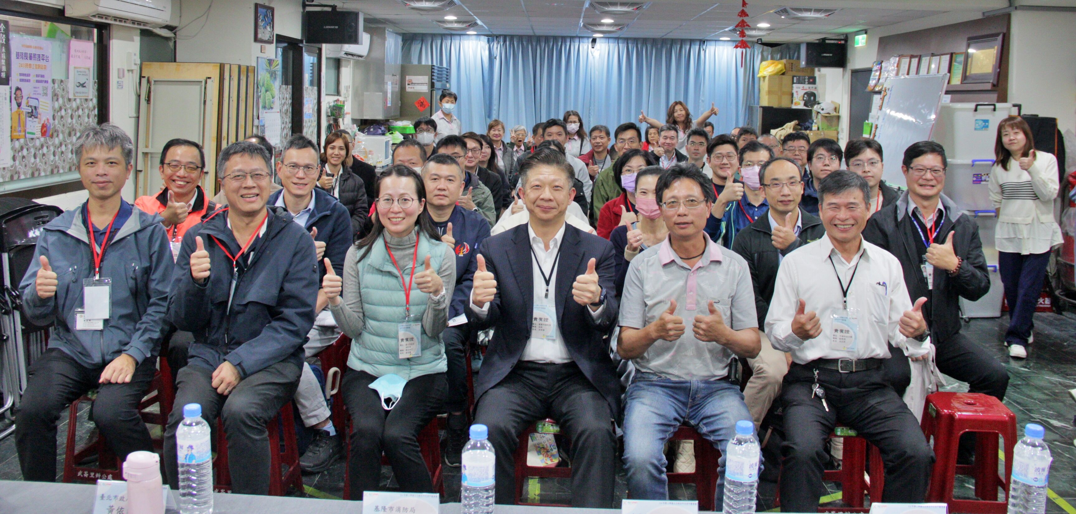 ▲基隆企業收容所×韌性社區演練 四市攜手提升減災能量。(圖/記者郭世賢翻攝)