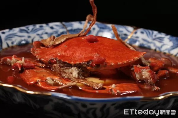 ▲元紀台灣菜秋季新菜。(圖/記者黃士原攝)