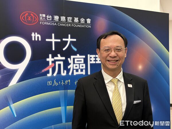 ▲▼石崇良出席「臺灣癌症基金會第十九屆十大抗癌鬥士頒獎典禮」。(圖/記者洪巧藍攝)