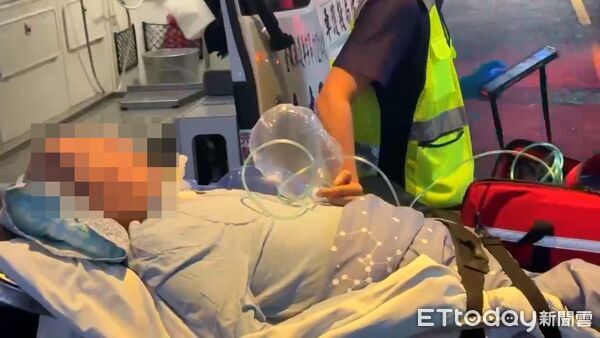 ▲▼ 袁惟仁被急送台東馬偕醫院急診 。(圖/記者楊晨東翻攝)