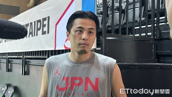 ▲日本男籃渡邊雄太、富永啟生、富樫勇樹、霍金森。(圖/記者杜奕君攝)