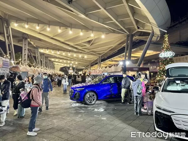 ▲2025德國耶誕市集圓山場。(圖/記者彭懷玉攝)