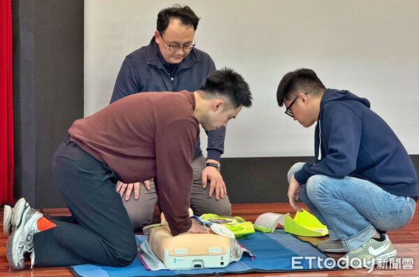 ▲替代役備役役男跨專業受訓 基隆消防局強化防災士量能。(圖/記者郭世賢翻攝)