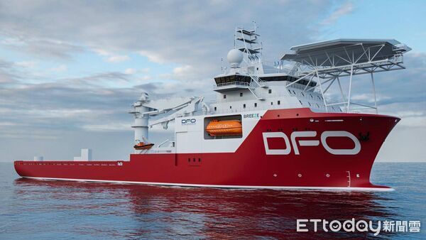 ▲東方風能和挪威合作建造大型海纜船,提升國際競爭力。(圖/東方風能提供)