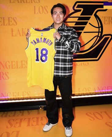 ▲山本由伸、八村壘。(圖/截自IG/lakers)