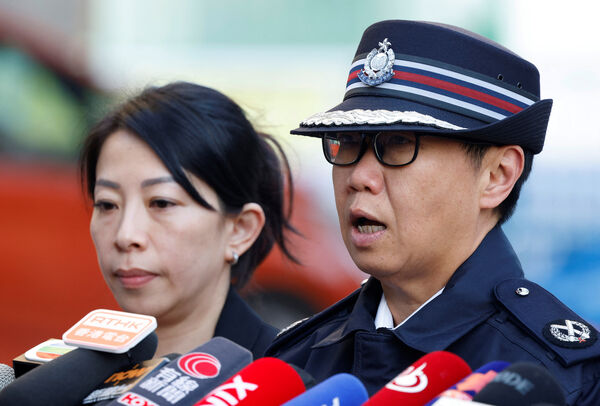 ▲▼香港宏福苑大火。(圖/路透)