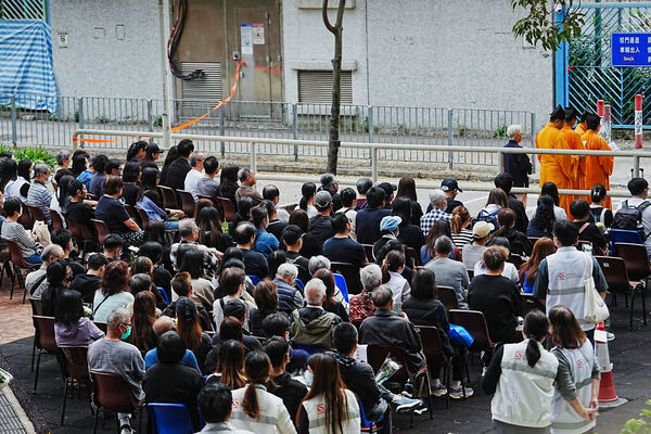 ▲▼香港宏福苑大火。(圖/路透)
