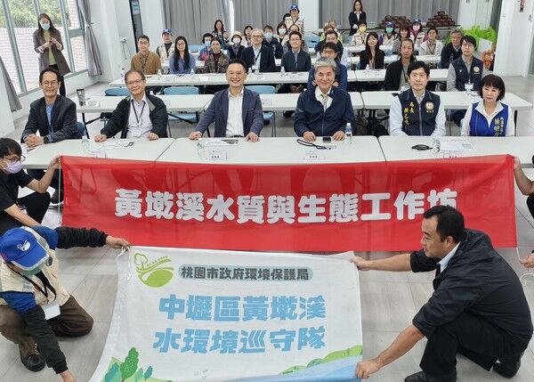 ▲台大團隊攜手日月光中壢廠守護黃墘溪