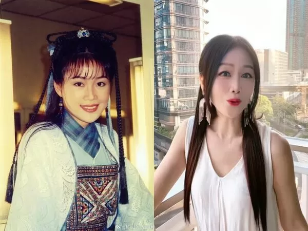 ▲▼古裝女神臉蛋遭嫌不自然!網傻眼:像AI太假了。(圖/翻攝自微博、抖音)